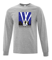 Windsor Light Music Theatre Adult Cotton Long Sleeve with Printed Logo