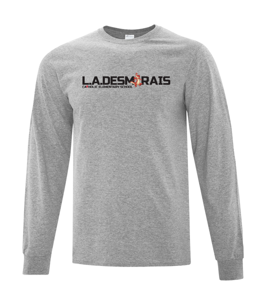 LAD Adult Cotton Long Sleeve with Printed Logo