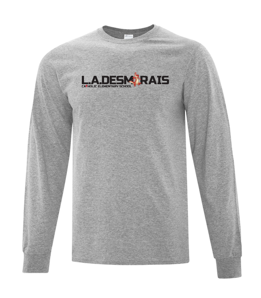 LAD Youth Cotton Long Sleeve with Printed Logo