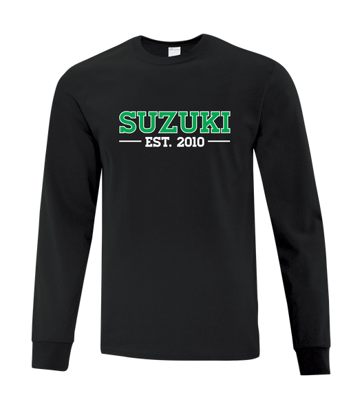 ADULT Suzuki EST 2010 Cotton Long Sleeve with Printed Logo