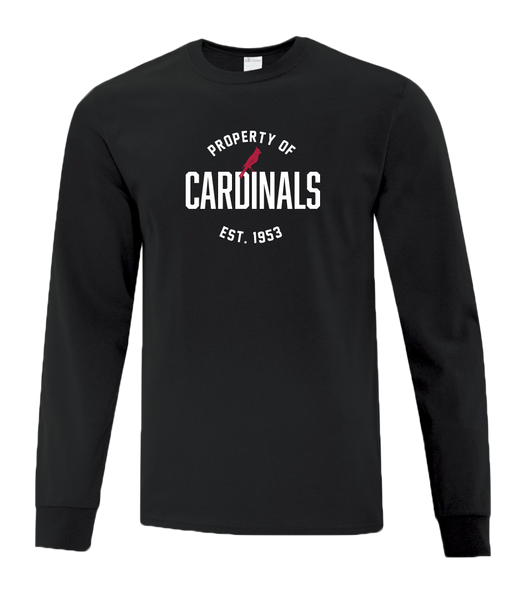 Cardinals Alumni Adult Cotton Long Sleeve