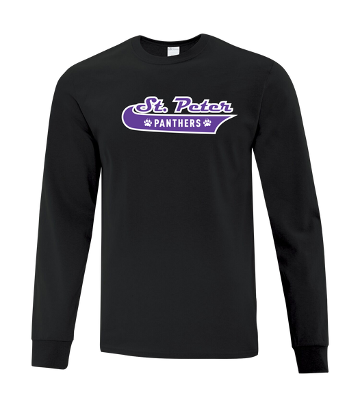 St. Peter Adult Cotton Long Sleeve with Printed Logo