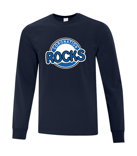 Coronation ROCKS Adult Cotton Long Sleeve with Printed Logo