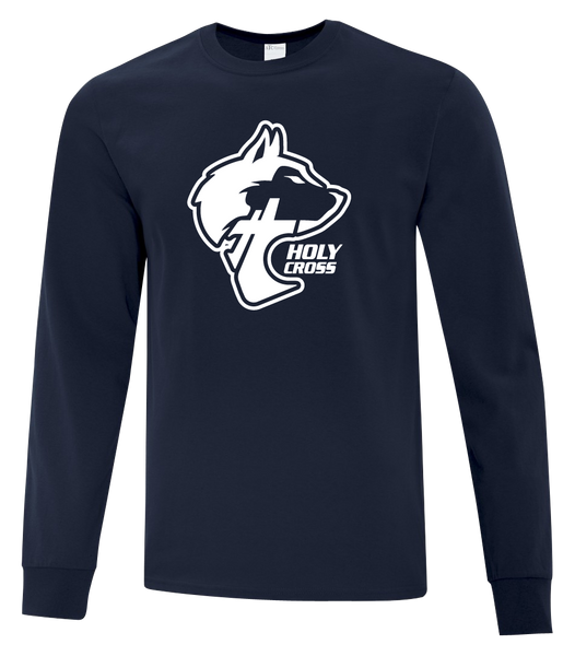 Huskies Cotton Long Sleeve with Printed Logo ADULT