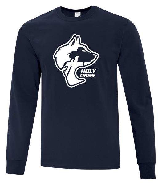 Huskies Cotton Long Sleeve with Printed Logo YOUTH