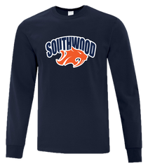 Sabres Cotton Long Sleeve with Printed logo ADULT