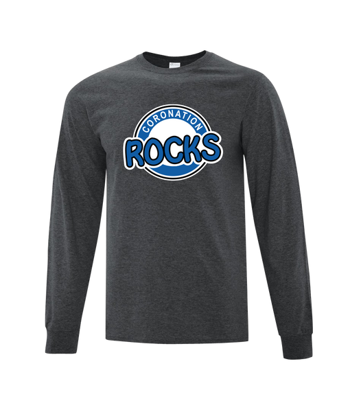 Coronation ROCKS Adult Cotton Long Sleeve with Printed Logo