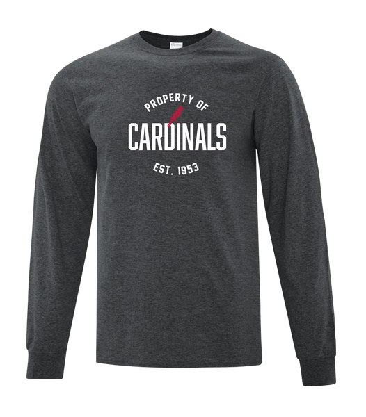 Cardinals Alumni Adult Cotton Long Sleeve