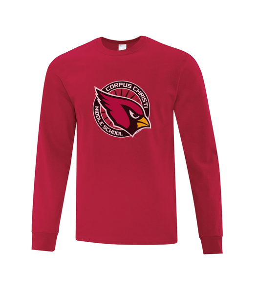 Cardinals Adult Cotton Long Sleeve