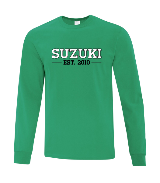 YOUTH Suzuki EST 2010 Cotton Long Sleeve with Printed Logo