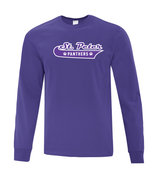 St. Peter Youth Cotton Long Sleeve with Printed Logo