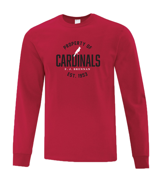 Cardinals Alumni Adult Cotton Long Sleeve