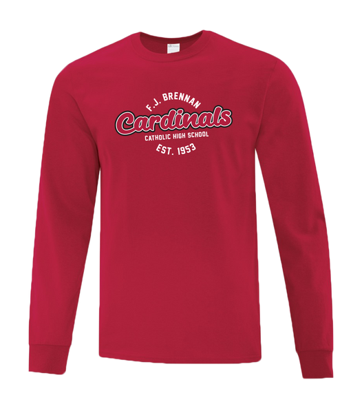 Brennan Cardinals Alumni Adult Cotton Long Sleeve