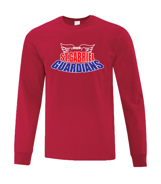 Guardians Adult Cotton Long Sleeve with Printed Logo