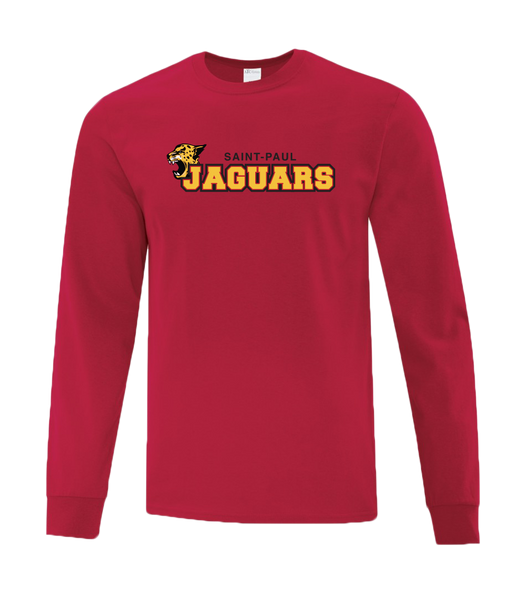 Saint-Paul Adult Cotton Long Sleeve with Printed Logo