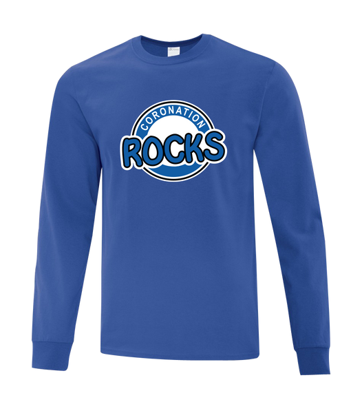 Coronation ROCKS Adult Cotton Long Sleeve with Printed Logo