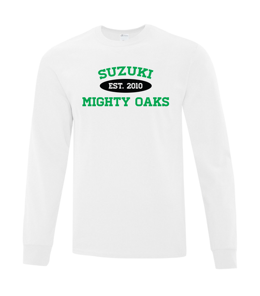YOUTH Suzuki Cotton Long Sleeve with Printed Logo