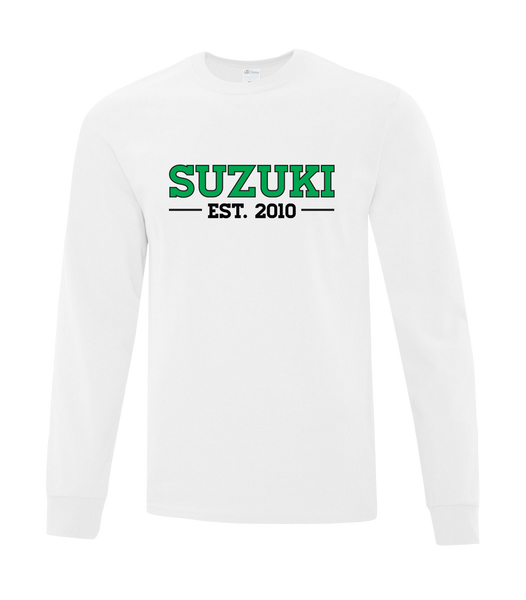 YOUTH Suzuki EST 2010 Cotton Long Sleeve with Printed Logo