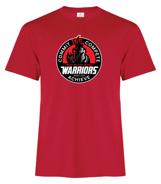 SWO Warriors Badge Youth Cotton T-Shirt with Printed Logo
