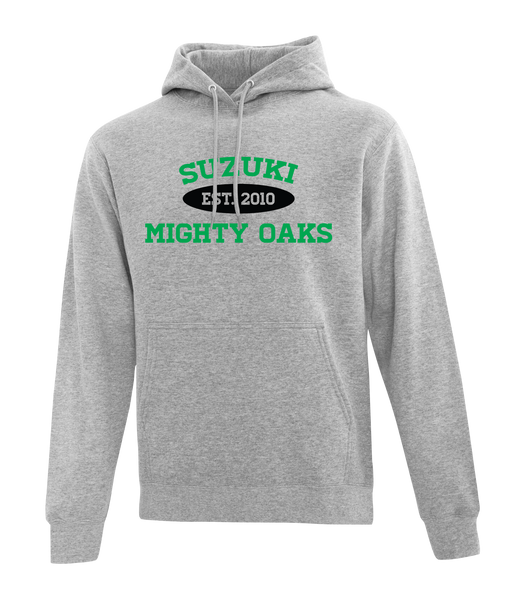 ADULT Suzuki Cotton Pull Over Hooded Sweatshirt with *Embroidered* Logo