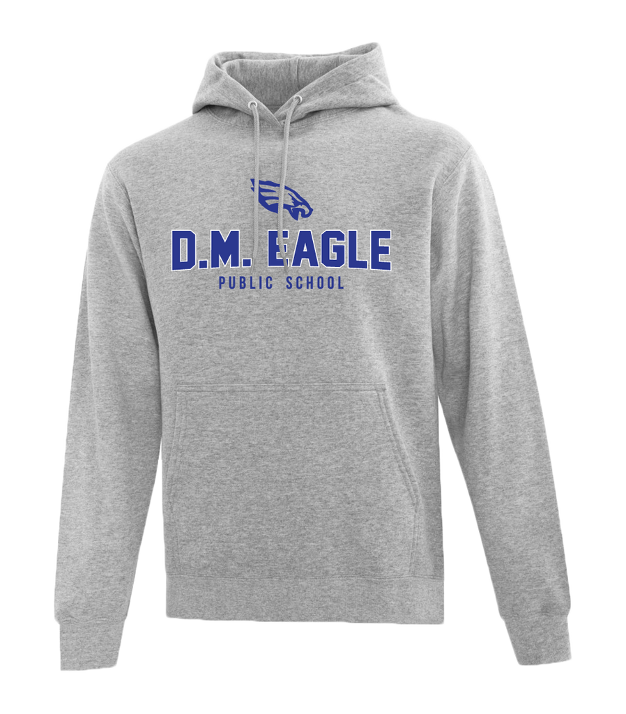 Eagles Adult Cotton Hooded Sweatshirt with Embroidered Applique