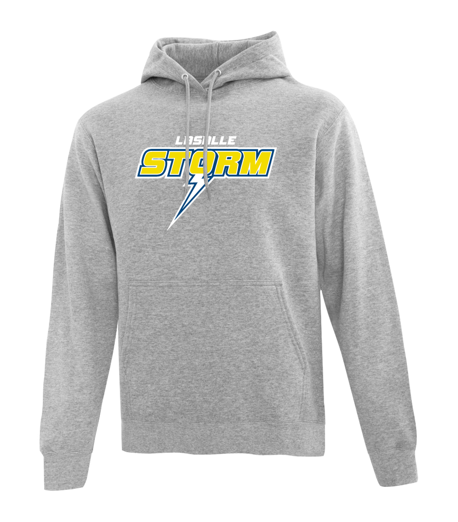 Storm Cotton Pull Over Hooded Sweatshirt with Embroidered Logo YOUTH