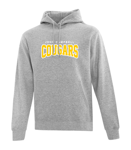John Campbell Youth Cotton Pull Over Hooded Sweatshirt with Embroidered Logo