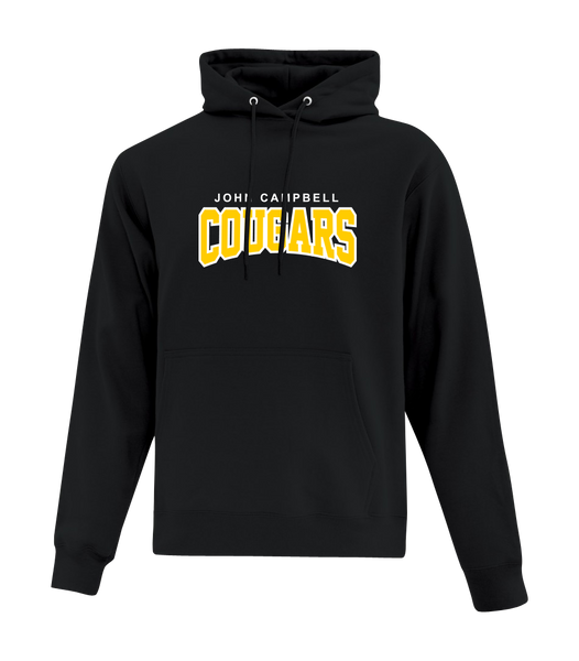 John Campbell Youth Cotton Pull Over Hooded Sweatshirt with Embroidered Logo