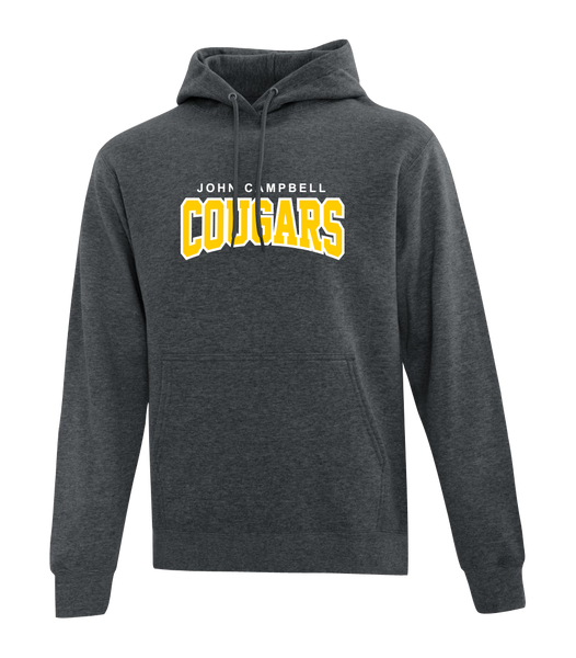 John Campbell Youth Cotton Pull Over Hooded Sweatshirt with Embroidered Logo