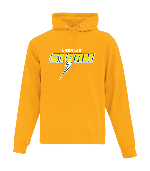 Storm Cotton Pull Over Hooded Sweatshirt with Embroidered Logo YOUTH