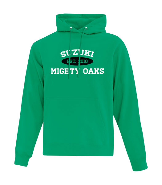 YOUTH Suzuki Cotton Pull Over Hooded Sweatshirt with *Embroidered* Logo