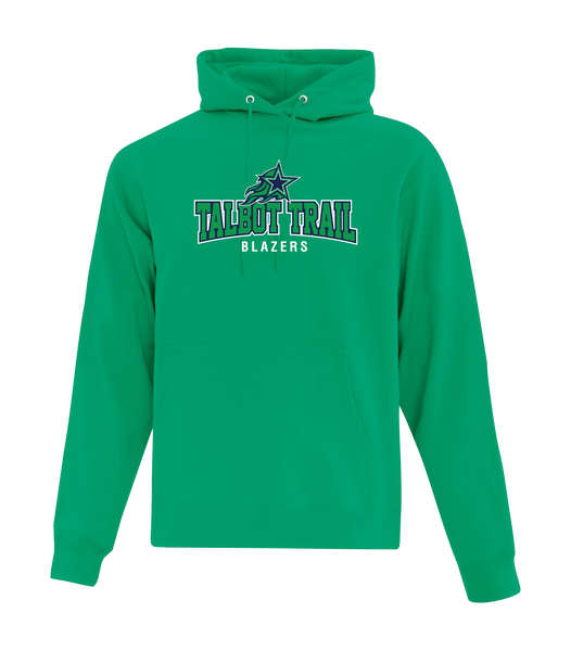 Talbot Trail Adult Cotton Pull Over Hooded Sweatshirt with Embroidered Logo