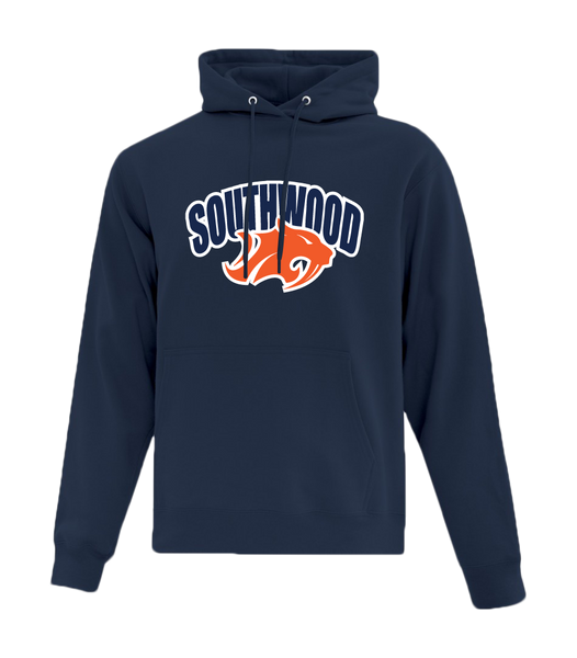 Sabres Cotton Pull Over Hooded Sweatshirt with Embroidered Logo YOUTH