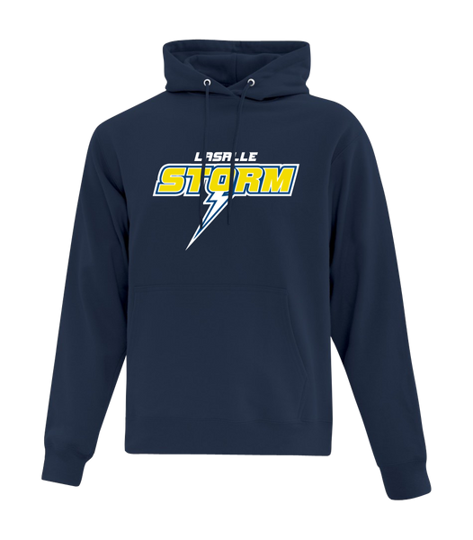 Storm Cotton Pull Over Hooded Sweatshirt with Embroidered Logo YOUTH