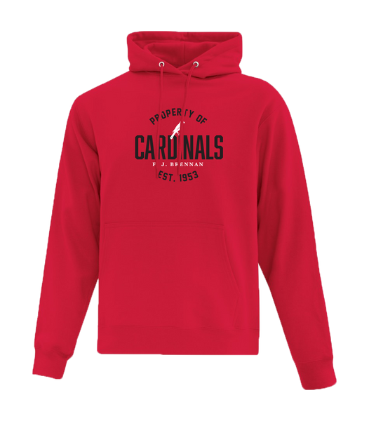 Cardinals Alumni Adult Hooded Sweatshirt with Printed logo