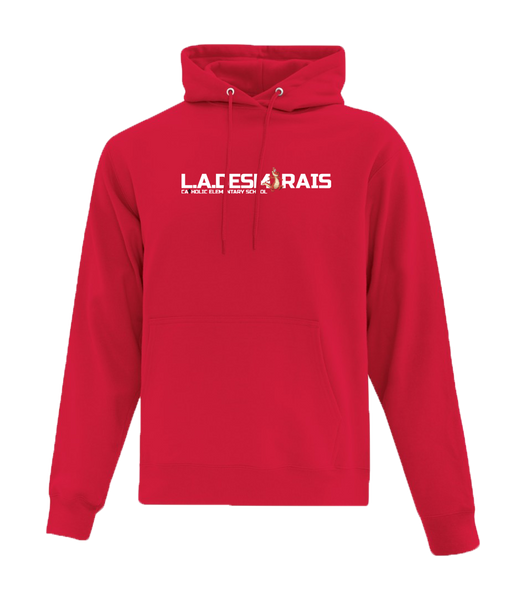 LAD Adult Cotton Pull Over Hooded Sweatshirt with Printed Logo