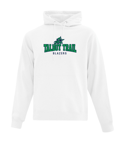 Talbot Trail Adult Cotton Pull Over Hooded Sweatshirt with Embroidered Logo