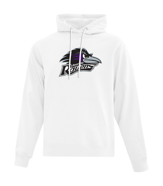 Roseville Ravens Adult Cotton Pull Over Hooded Sweatshirt with Printed Logo