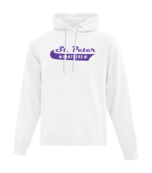 St. Peter Youth Cotton Pull Over Hooded Sweatshirt with Embroidered Logo