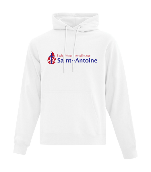 Saint-Antoine Adult Cotton Pull Over Hooded Sweatshirt with Embroidered Logo