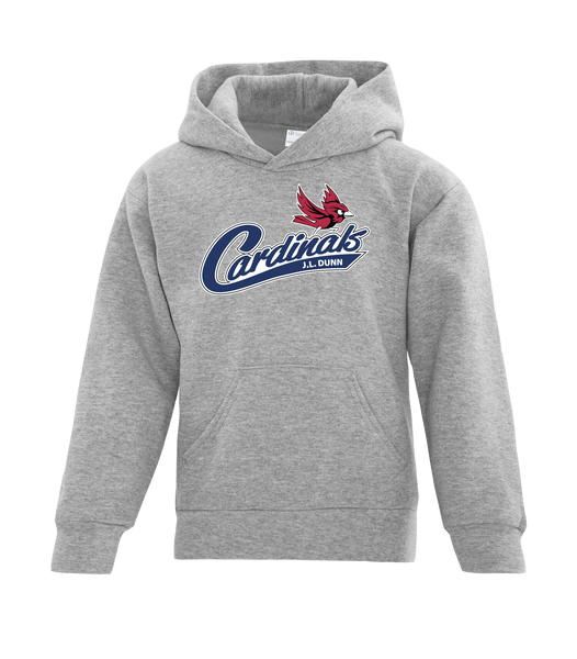 Cardinals Youth Cotton Pull Over Hooded Sweatshirt with Embroidered Logo