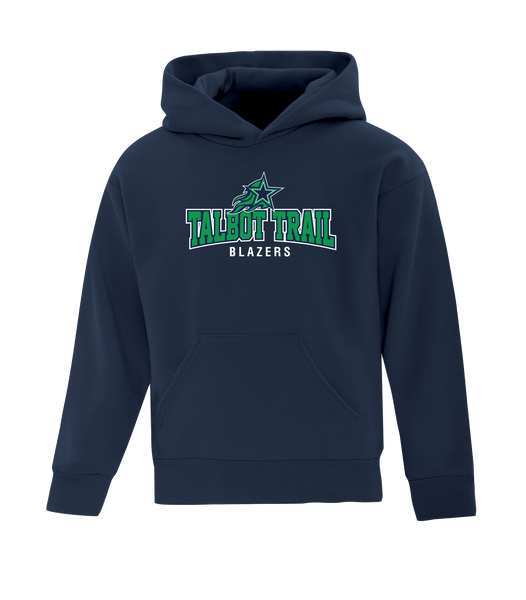 Talbot Trail Youth Cotton Pull Over Hooded Sweatshirt with Embroidered Logo