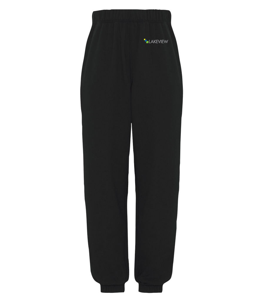 Lakeview Youth Fleece Sweatpants with Printed Logo