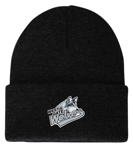 Wolves Knit Toque Cap ONE SIZE