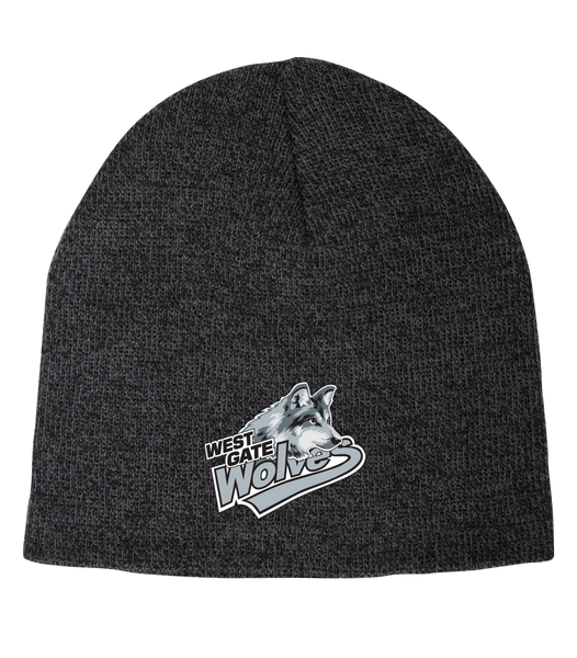Wolves Knit Skull Cap ONE SIZE