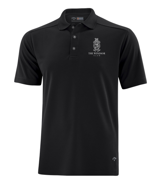 The Windsor Club Adult Callaway Performance Polo with Embroidered Logo