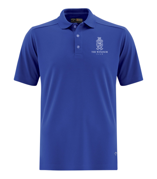 The Windsor Club Adult Callaway Performance Polo with Embroidered Logo