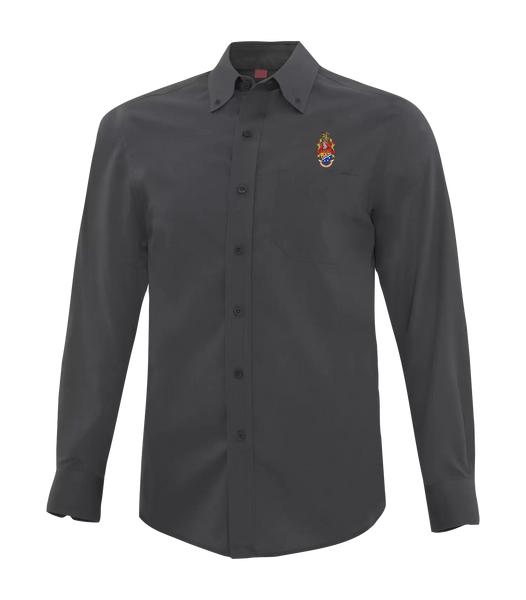 The Windsor Club Crest Everyday Long Sleeve Woven Shirt
