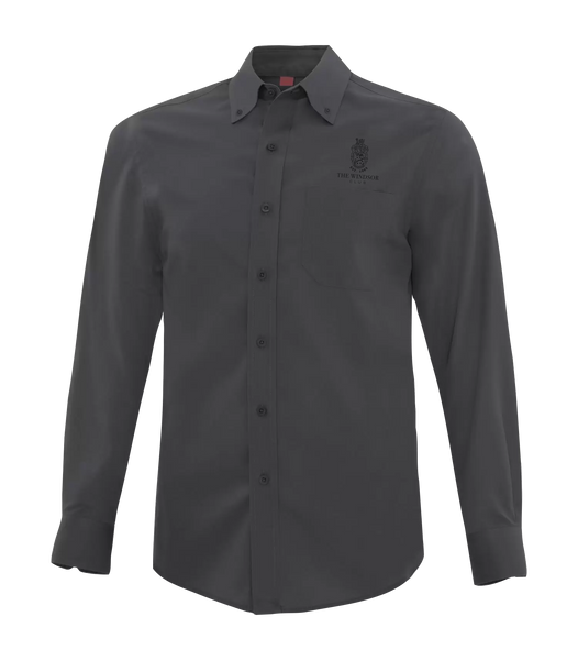 The Windsor Club Ladies Everyday Long Sleeve Woven Shirt