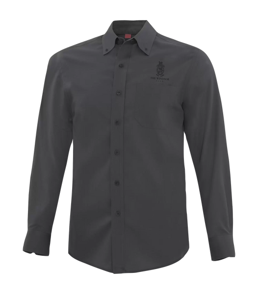 The Windsor Club Everyday Long Sleeve Woven Shirt